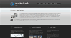 Desktop Screenshot of bedfordindia.com