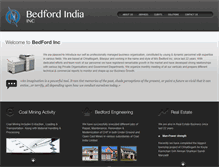 Tablet Screenshot of bedfordindia.com